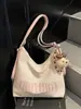 Bolsa de Gran Capacidad para Mujer, Bolso de Hombro con Letras, Bolso Tote Casual para el Día a Día, Bolso Cruzado Versátil para Mujer, Gran Capacidad