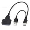 Cable Adaptador de Disco Duro USB a SATA de Doble Línea de 2TB Easy Drive Transmisión Estable Plug and Play Venta Caliente Transfronteriza