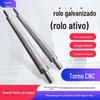 Rolo de Poliuretano Rolo Ativo Rolo Galvanizado Transportador Potência Inspeção de Segurança Máquina de Transporte Industrial Rolo Galvanizado Rolamento de Rolo