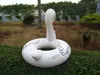 Suministro Directo de Fábrica de Flotador Inflable de PVC Anillo Flotador Azul de Pavo Real Anillo Flotador para Agua