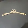 Hebilla Dorada con Forma de Pájaro con Alas Estrechas de Seis Agujeros del Fabricante, Hebilla de Ajuste Transversal Universal para Instrumento Saxofón Flybird