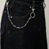 Cadena de Pantalón de Metal Hip Hop Europeo y Americano para Hombres y Mujeres de Clubbing Cadena de Pantalón Retro de una Sola Capa Accesorio Fábrica Venta al por Mayor