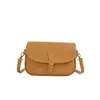 Bolso de alta gama para mujer 2026 nuevo, color liso, color blocking de moda, bolso tipo baguette para debajo del brazo, versátil para ir al trabajo, bolso de hombro y cruzado