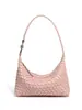 Bolso tejido para mujer, simple, de lujo ligero, versátil, diseño de nicho, bolso tipo dumpling para llevar al hombro o debajo del brazo, bolso de mano de gran capacidad para el trabajo