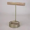 Estante de Madera Retro Yijia para Joyería Estante Multifuncional para Exhibir Joyería Estante de Almacenamiento para Collares Pulseras Relojes