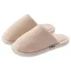Pantuflas de algodón para mujer para otoño e invierno 2026, nuevo estilo casero para interior, gruesas y cálidas, forradas de felpa, antideslizantes, pantuflas de algodón para maternidad