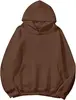 Sudadera con capucha y mangas raglán para hombre y mujer, color liso, dibujo de fábrica, moderna, casual y versátil