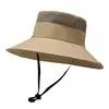 Sombrero de Pescador, Sombrero de Sol de Verano, Sombrero de Senderismo para Exteriores para Hombre, Sombrero de Pesca, Sombrero Todo en Uno con Protección Facial y para el Cuello, Sombrero de Sol de Ala Ancha