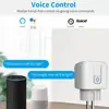 Enchufe Inteligente de Graffiti Europeo, Británico y Americano Wifi Temporizador Voz Control Remoto Alexa App Móvil Transfronteriza