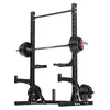 Yulong Barra Paralela Única para Barra Fixa Suporte de Cama para Levantamento de Peso Banco Multifuncional para Agachamento e Supino Rack Equipamento de Fitness Integrado