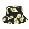 Sombrero para Mujer Verano Estilo Coreano Estampado de Frutas Sombrero de Pescador Viaje de Verano Versátil Estudiante Casual al Aire Libre Sombrero para el Sol