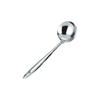 Cuchara sopera de acero inoxidable 201, cuchara grande para olla caliente, cuchara de cabeza grande profunda, colador, cuchara sopera tipo concha de grulla