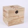 Latas de té de madera en stock, cajas de embalaje vacías, cajas de té a granel de té Pu'er, té negro, madera maciza, cajas de madera de regalo universales.