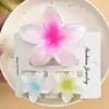 Conjunto de Frangipani Mais Vendido no Exterior, Grampo de Cabelo de Flor, Acessórios de Cabelo Fashion de Tubarão para Férias Femininas Atacado
