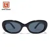 Gafas de sol de PC al por mayor de fabricante europeo y americano, gafas de sol nuevas y elegantes de alta gama estilo ins para mujeres y hombres