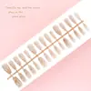Brillo de Albaricoque Ojo de Gato Alta Calidad Elegante Estilo Girly Estilo Hermana Real Blanqueamiento Manicura Estilo Corto 30-t Manicura Portátil