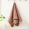 Toalha de Microfibra Espessada Toalha para Cabelo Seco 35*75 Escovada Absorvente de Água Salão de Beleza Fabricante Atacado