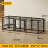 Valla anti-escape para mascotas jaula para perros espacio grande casa para perros teddy corgi jaula de entrenamiento de aislamiento anti-escape superior
