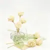 Palitos Difusores de Aroma Sem Chama Personalizados DIY Folha Criativa Veio Rosa Flor Seca Palitos de Fragrância Difusor de Fragrância para Interior Flor de Aroma