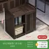 Mesa de té móvil, mesa de té pequeña, gabinete de té para el hogar con ruedas, carrito de té, mesa de té Kung Fu, tetera, juego de bandeja para juego de té integrado