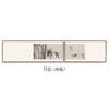 Nova pintura decorativa chinesa Zen Plum Blossom Ink Bamboo Tinta Combinação Pintura Tea Room Banner Hanging Painting Sala de Estar Estudo Frame