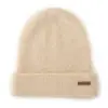 Gorro de Cachemira 100% Cachemira Pura Estilo Nuevo Doble Capa Rayado Gorro para Dedos Protección para Orejas Gorro Cálido Tejido para Hombres y Mujeres