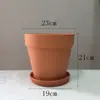 Maceta de barro antigua maceta de paisaje maceta para plantar diy planta suculenta pequeña flor pequeña planta en maceta con plato maceta de azulejo