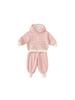 Traje de Raya para Niños Youbao Sudadera con Capucha Casual y Pantalón Jogger de Manga Larga para Primavera y Otoño Conjunto Deportivo de Dos Piezas para Niños