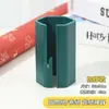 Popular no comércio exterior, cortador de papel cilíndrico espessado para embalagem de papel em rolo, seguro para as mãos, com lâmina substituível