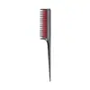 Pente de Três Fileiras com Ponta Afiada Platinum Cross-Border Styling para Separar Cabelo Longo, Pente para Mechas para Uso Doméstico, Pente para Styling de Cabelo para Coloração em Salão