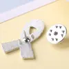 Venta Directa de Fábrica Corbata de Moño de Cinta de Corazón Multicolor, Broche de Flor de Solapa, Accesorios de Moño Estilo Pintura al Óleo