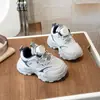 Zapatos de papá para niños de 3 a 6 años, zapatillas de malla transpirable para niñas, zapatos casuales antideslizantes de suela blanda para niños, nuevos modelos de primavera y otoño
