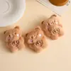 Livro Vermelho Pequeno Outono e Inverno Urso Novo Fofo Broche de Pelúcia Animal Desenho Animado Pingente Pequenos Acessórios de Joia Material DIY