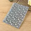 Cuaderno de pegatinas de cinta simple tamaño A5 con papel despegable, álbum de almacenamiento de cintas tamaño A5, material de papel para diario y libro de ilustraciones en stock