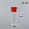 Botellas para Agitador de Pimienta de 60 ml y 100 ml cuidadosamente seleccionadas en stock, Botellas transparentes de PET para condimentos, Botellas con atomizador de 35 g para polvo de comino para barbacoa