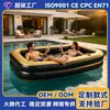 Fábrica de Origen de Piscinas Inflables Personalizadas PVC Espeso Uso en Exteriores en Casa Juego para Adultos Niños Piscina de Agua Transfronteriza Venta al Por Mayor