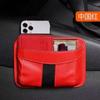 Bolsa de armazenamento para o vão do assento do carro adesiva suprimentos para carro caixa de armazenamento multifuncional para o vão do carro armazenamento de celular