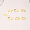 Decoraciones para Uñas de Dibujos Animados de Delfín Brillantes en la Oscuridad Peces Marinos Resina Accesorios Pequeños Decoraciones para Uñas DIY Pendientes