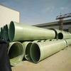 Tubo de areia FRP enrolamento tubo de ventilação tubo de drenagem de esgoto FRP cabo tubo duto