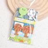 Desenho Animado Japonês Sinal de Fruta Garfo Criativo para Comida Infantil Garfo para Bolo Garfo de Sobremesa de Animal Fofo Garfo de Fruta de Plástico