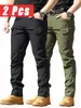 Pantalones de Trabajo Frescos de Pierna Recta para Hombre Verano 2026 Corte Delgado Pantalones Únicos Versátiles En Stock Mayorista Modernos