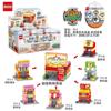 Coluninha Subaquática Wang Wang Dinossauro Equipe de Trânsito Compatível Lego Gashapon Blocos Montados Presente Infantil Prêmios Escolares