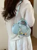 Bolsa de Mão Fresca e Estilosa de Alto Valor Estético para Mulheres, Nova Moda Verão 2026 Bolsa de Ombro, Bolsa Quadrada Pequena Transversal Chique