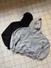 Sudadera con capucha estilo americano Y2K, corte relajado, manga larga, con estilo callejero retro Harajuku y un diseño único de máscara.