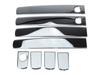 Adhesivo protector de acero inoxidable para manija de puerta de coche de la serie Toyota Land Cruiser.