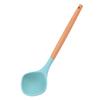 Utensilios de cocina de silicona para cocina, siete piezas, espátula de silicona para cocinar, colador, cuchara para sopa, juego de cuchara y pala de cocina multiusos