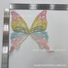 Encaje bordado mariposa mariposa gasa tridimensional aplique flor espalda encaje DIY mariposa aplique de tela cuello accesorios flor