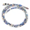 Ventas Directas de Fábrica 4x6mm Bambú Colorido Articulación Gruesa Piedra Emperador DIY Fabricación de Joyería Pulsera Collar Material para Joyería Al por Mayor