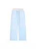 Pantalones de pierna ancha de doble cintura con estampado de lunares estilo americano para mujer, nuevo estilo casual perezoso suelto con cordón, otoño 2026