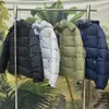 Chaqueta de algodón desmontable con capucha, chaqueta acolchada, bolsillo con cremallera en el pecho, unisex, clásico casual americano